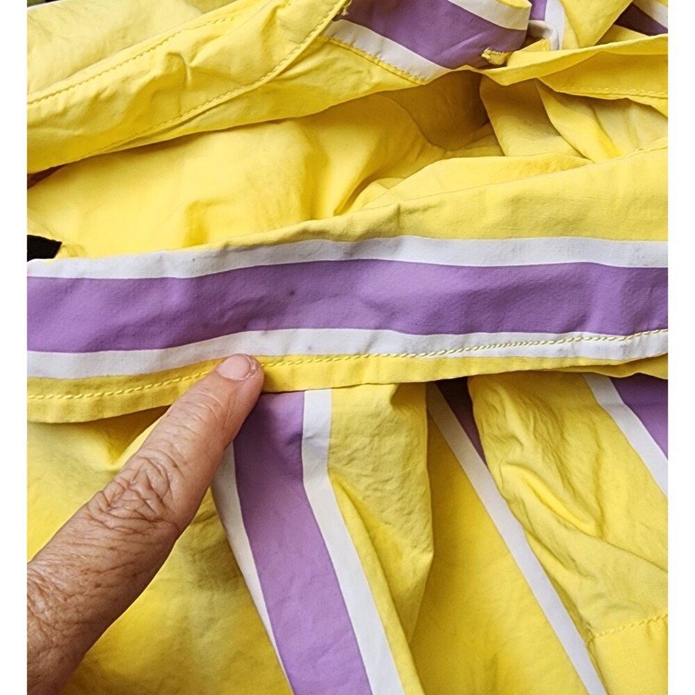 RipNDip Casual Button Front Shirt Size XL Yellow Stripe Unisex - Picture 10 of 10